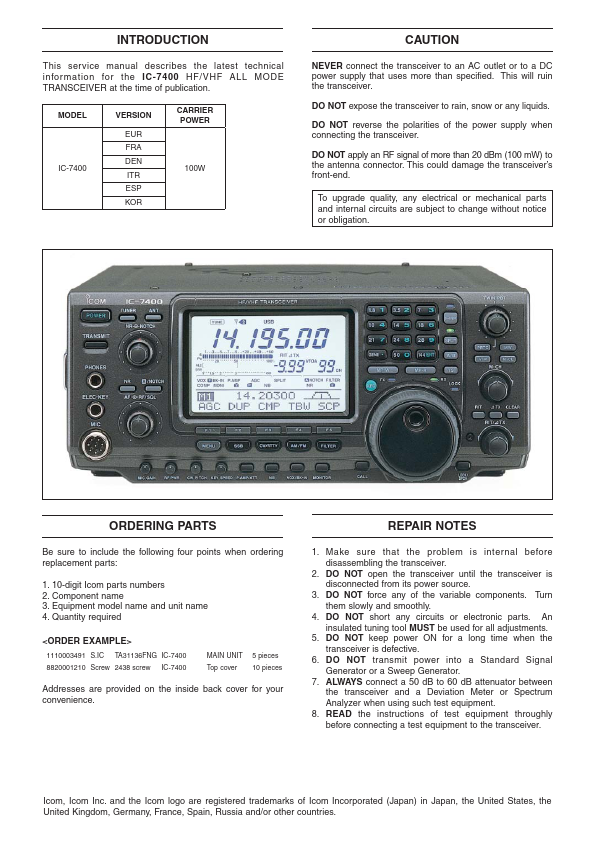 IC-7400