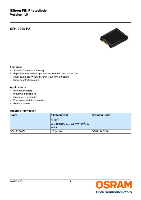 SFH2200FA