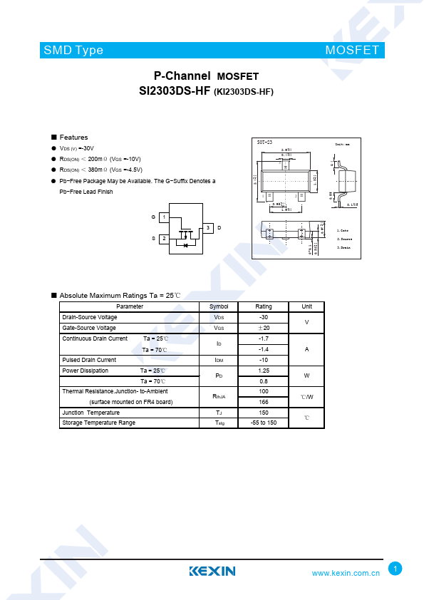 SI2303DS-HF