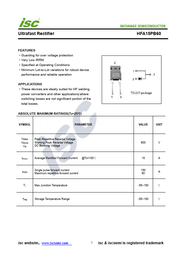 HFA15PB60