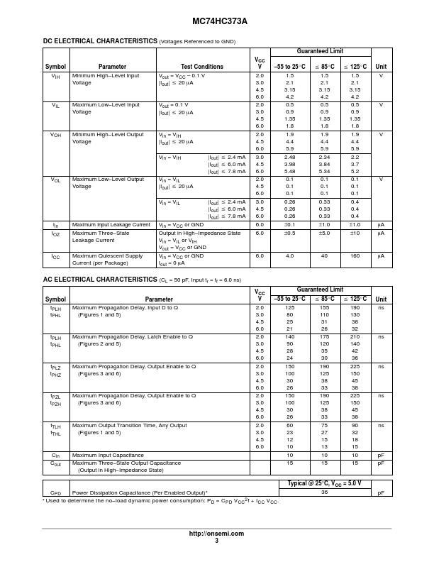 MC74HC373A