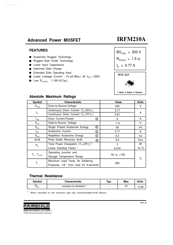 IRFM210A