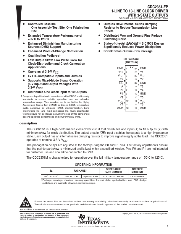 CDC2351-EP