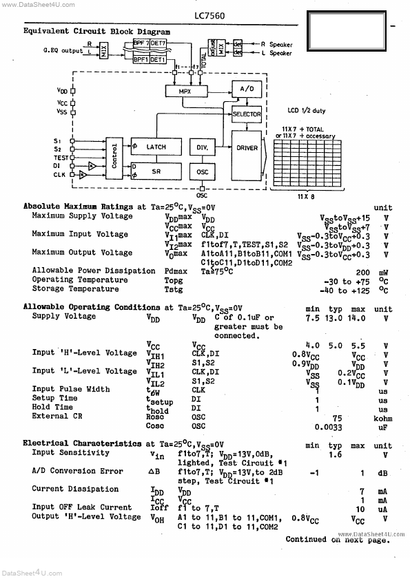 LC7560