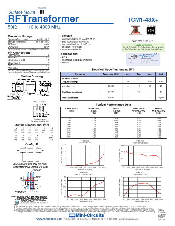 TCM1-43X+