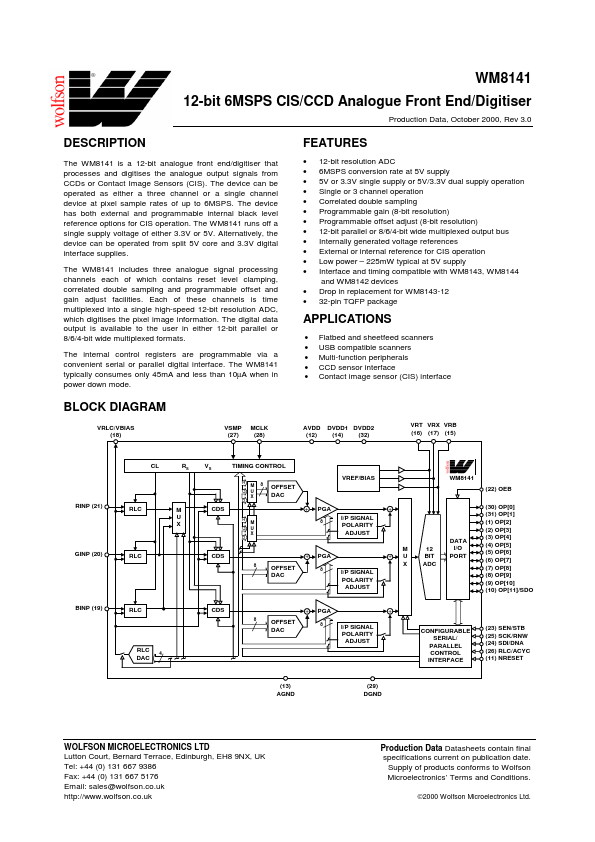 WM8141