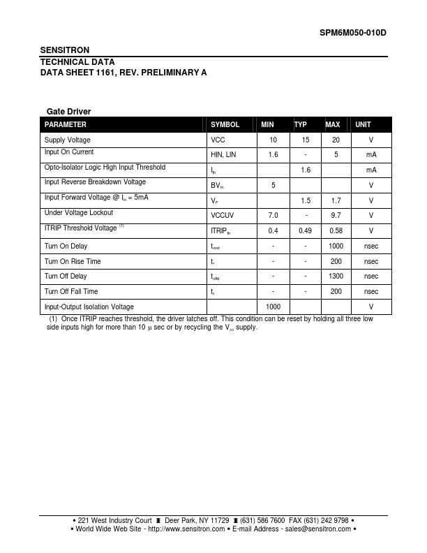 SPM6M050-010D