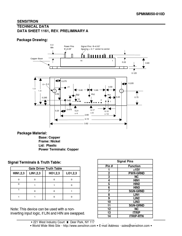 SPM6M050-010D