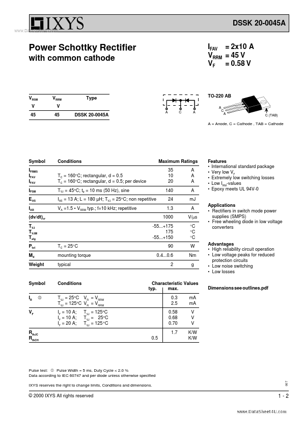 DSSK20-0045A