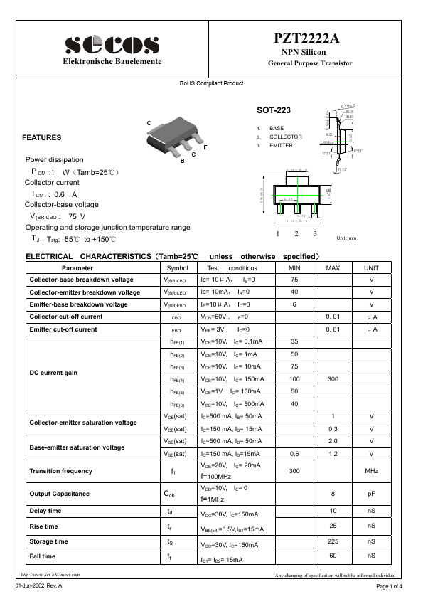 PZT2222A