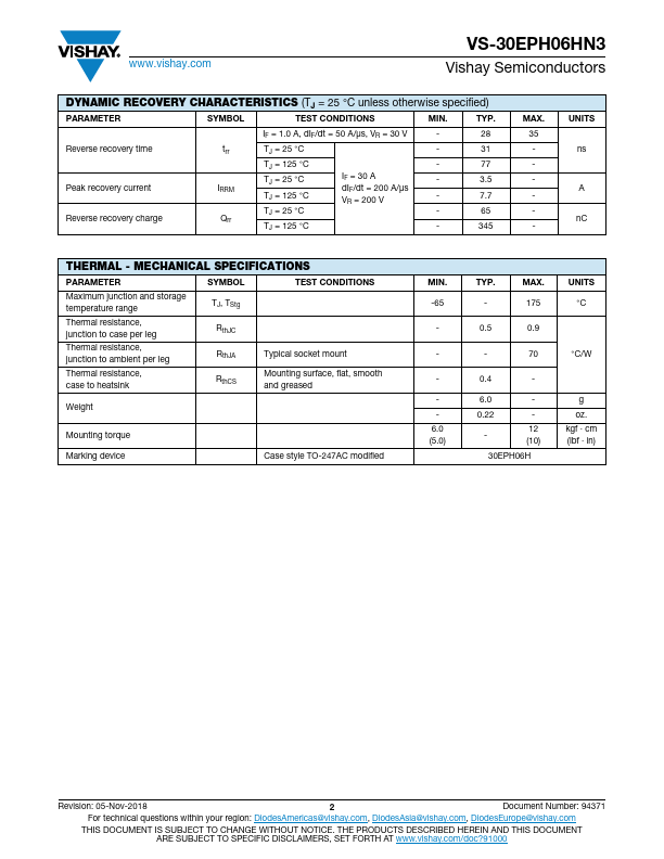 VS-30EPH06HN3