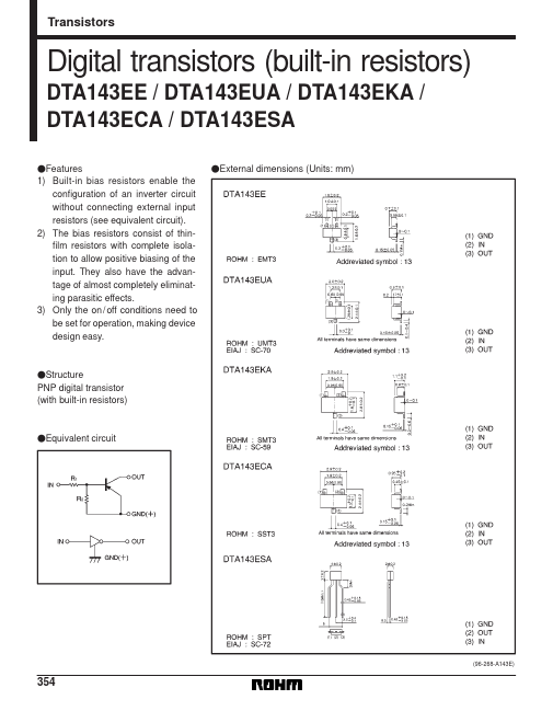 DTA143EUA