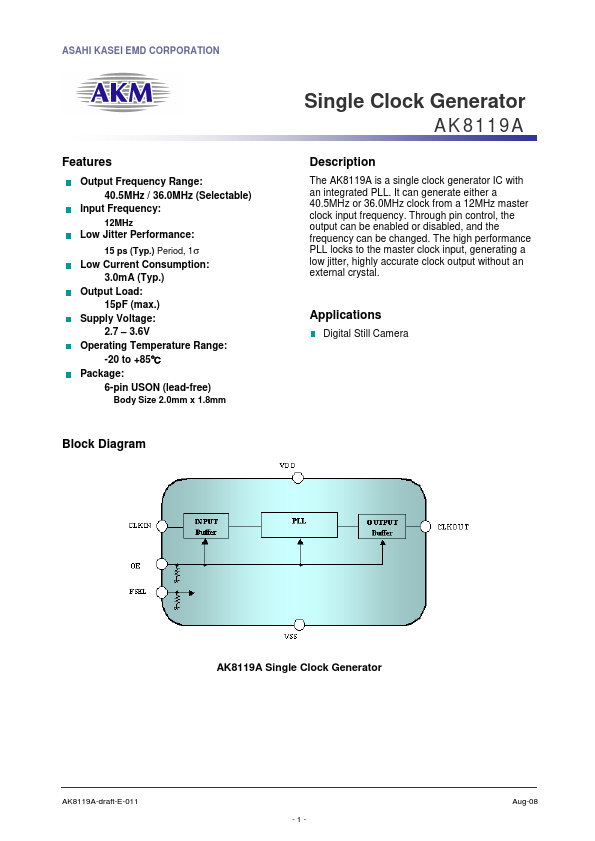 AK8119A