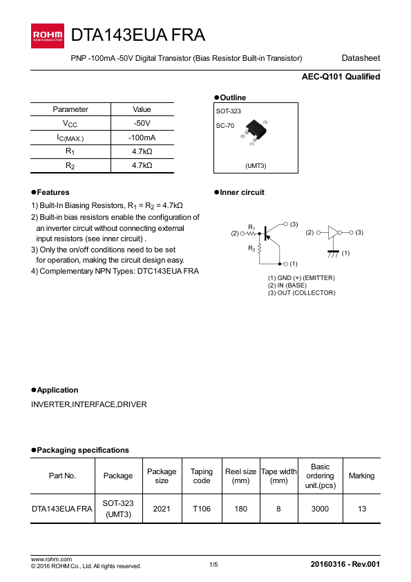 DTA143EUAFRA