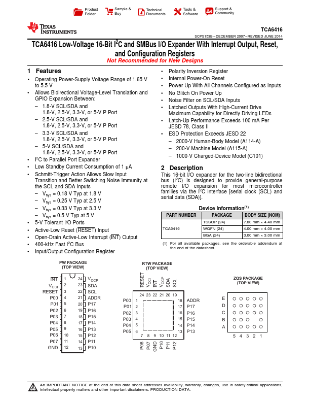 TCA6416