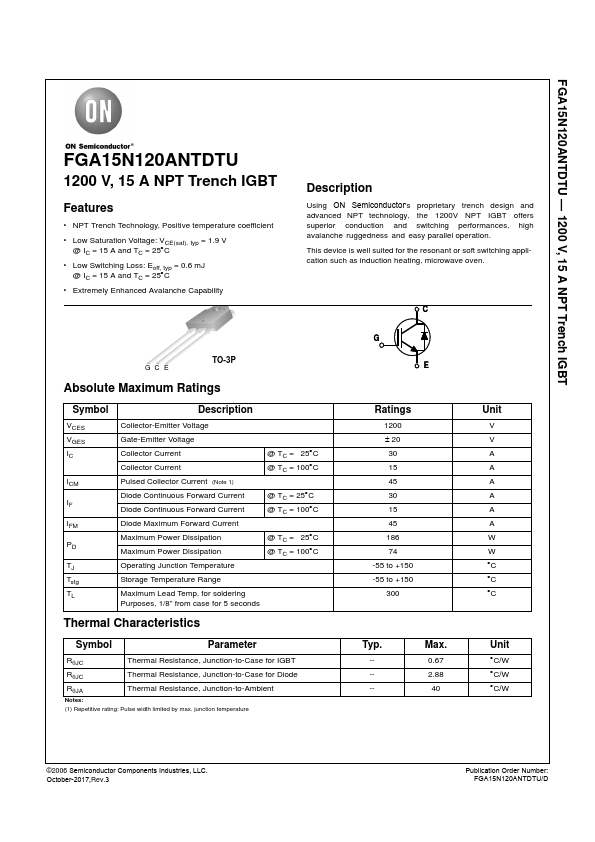 FGA15N120ANTDTU