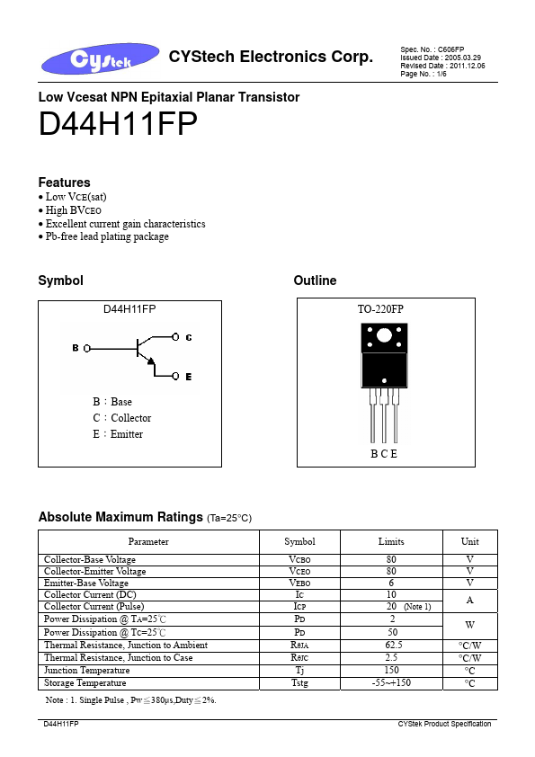 D44H11FP