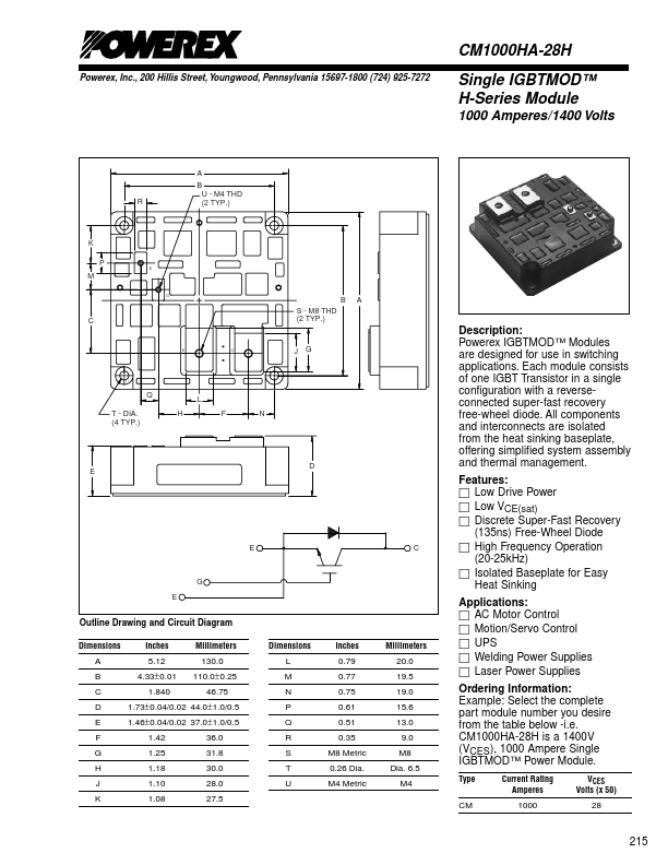 CM1000HA-28H