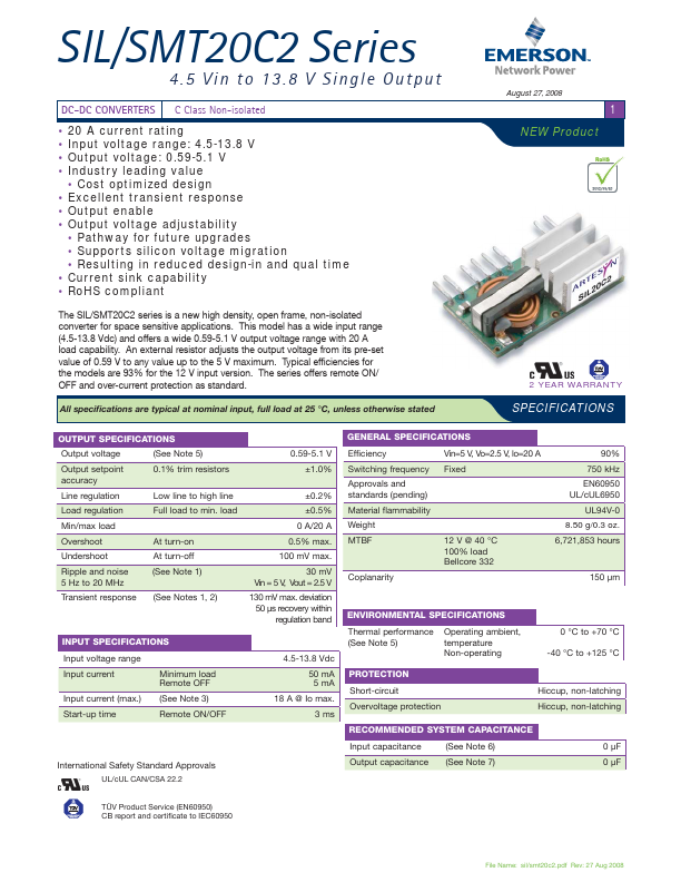 SIL20C2-00SADJ-HJ