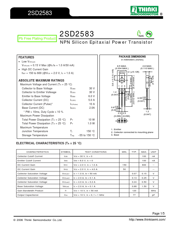 2SD2583