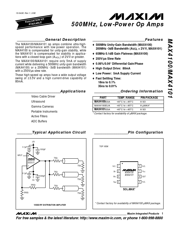 MAX4101