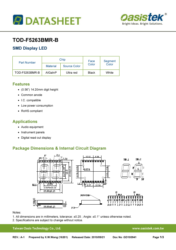 TOD-F5263BMR-B