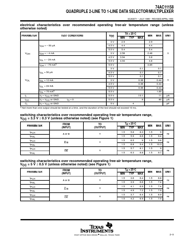 74AC11158