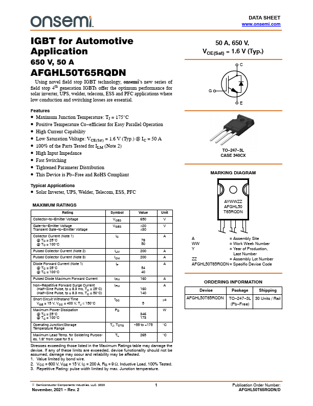 AFGHL50T65RQDN