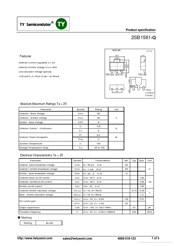 2SB1561-Q