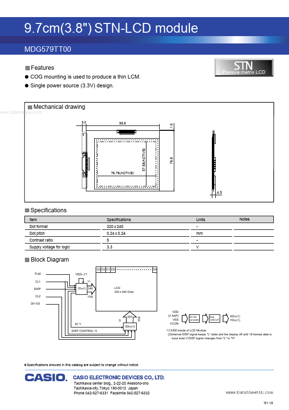 MDG579TT00