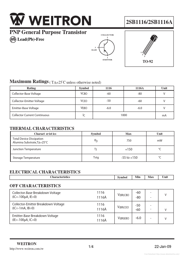 2SB1116