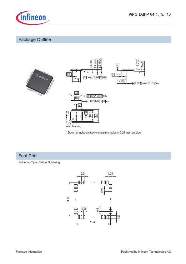 PG-LQFP-64-5