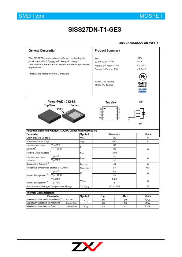 SISS27DN-T1-GE3