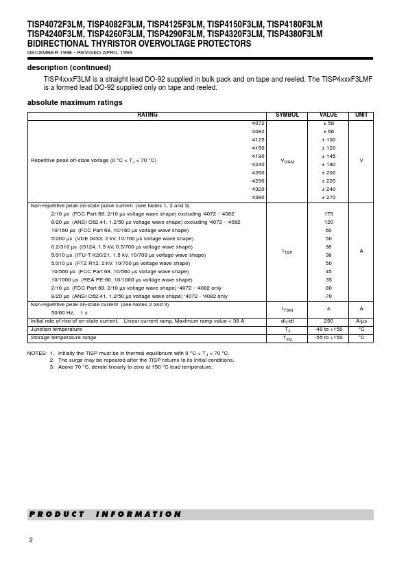 TISP4380F3LM