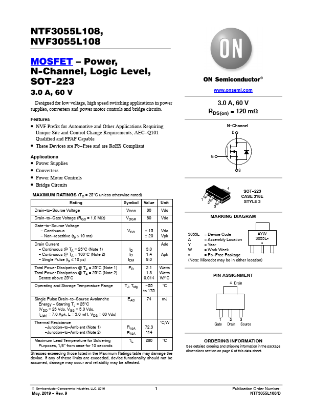 NVF3055L108