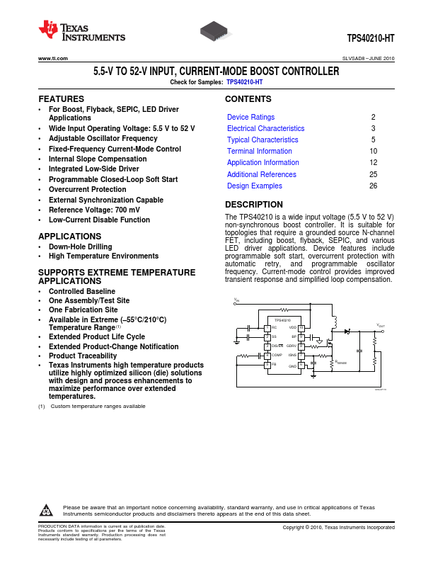 TPS40210-HT