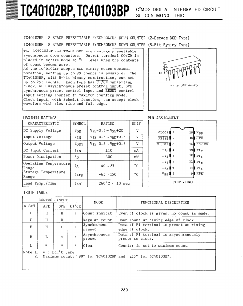 TC40103BP