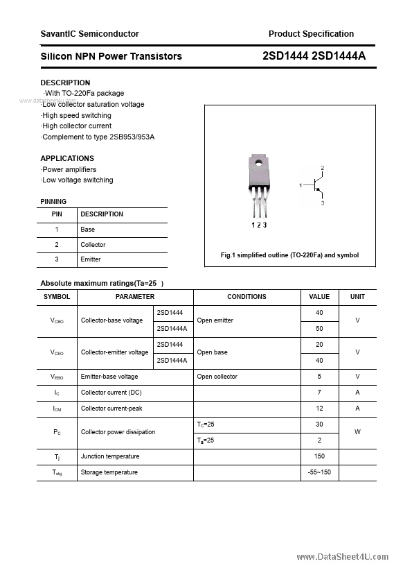 2SD1444A