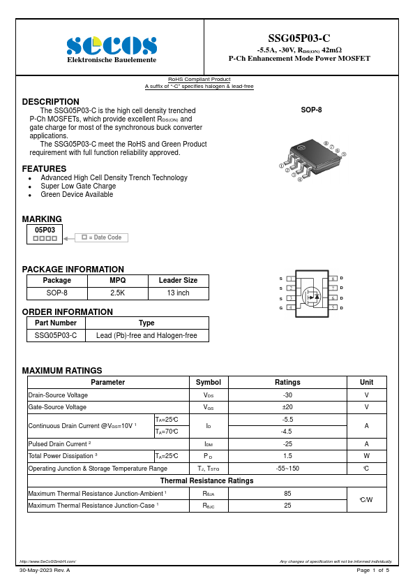 SSG05P03-C