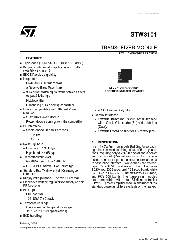 STW3101