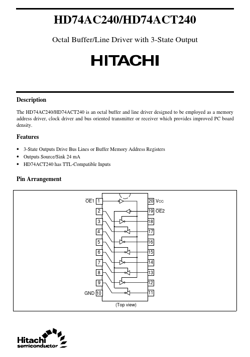 HD74AC240