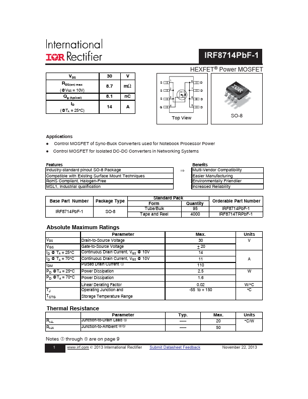 IRF8714PBF-1