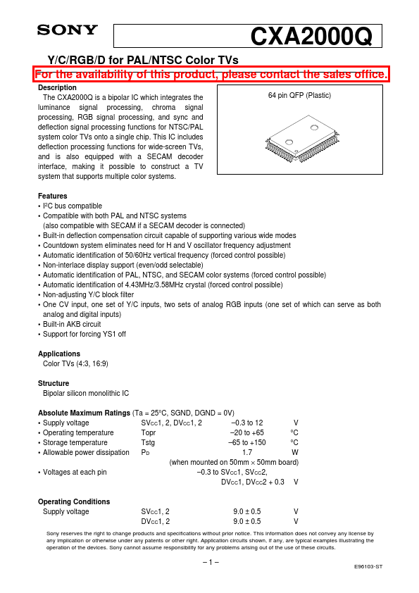 CXA2000Q