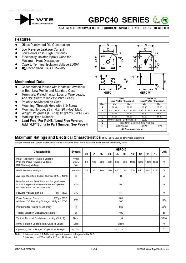 GBPC4008