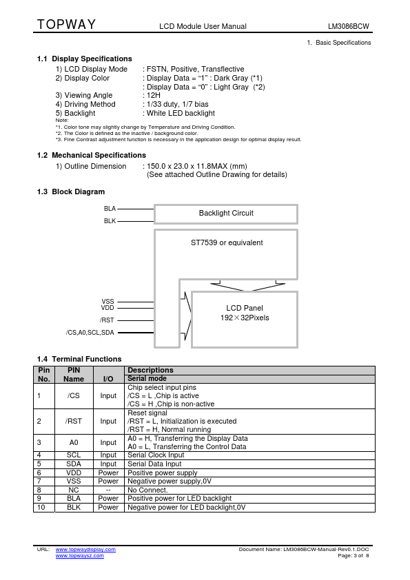 LM3086BCW