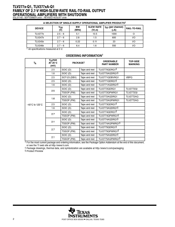 TLV2774A-Q1