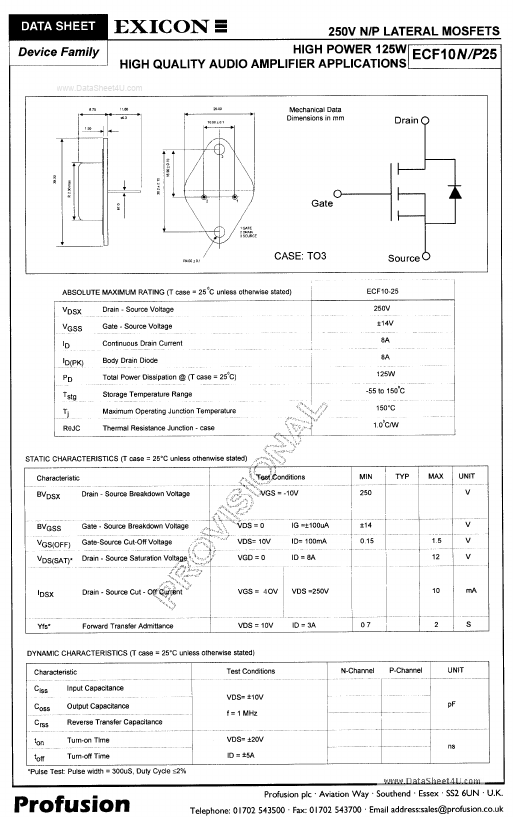 ECF10P25