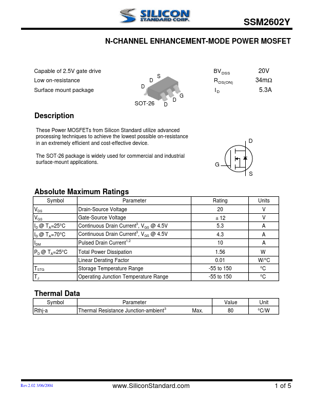 SSM2602Y