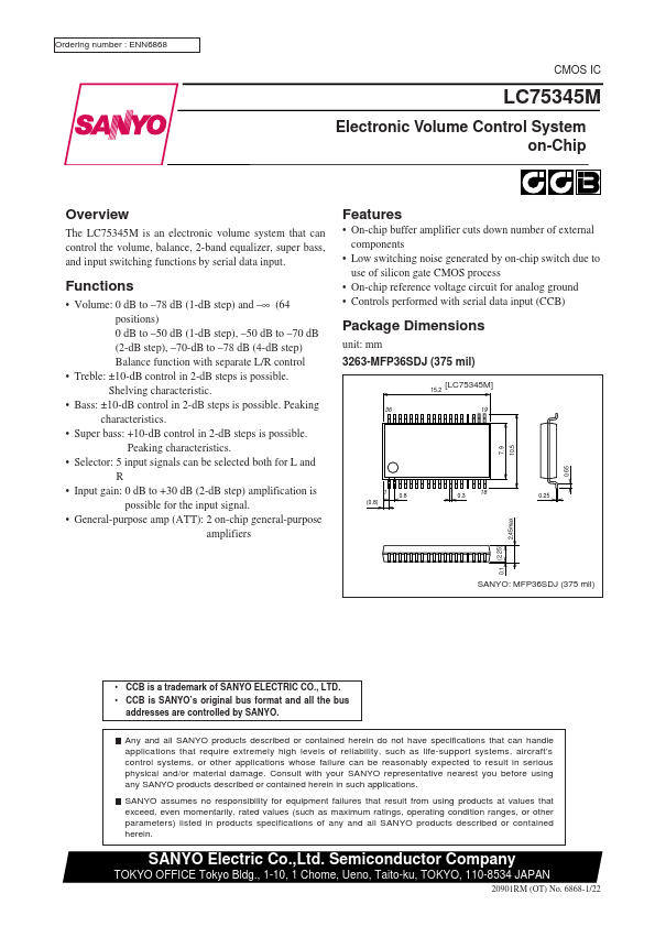 LC75345M