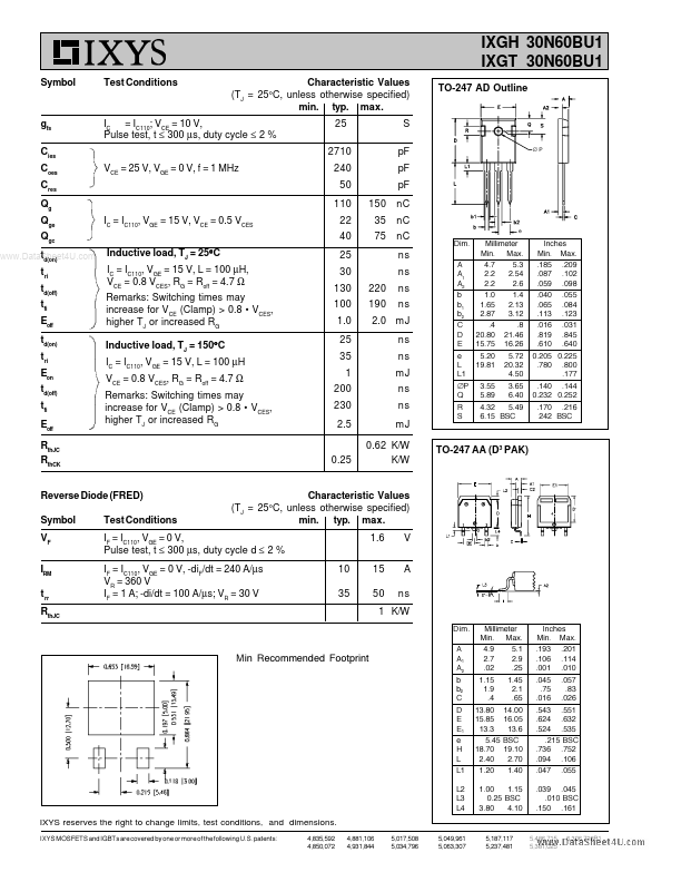 IXGH30N60BU1